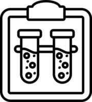 icône de vecteur de résultats de test