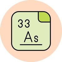 arsenic vecteur icône