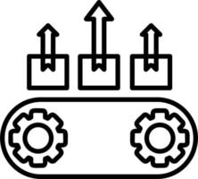 icône de vecteur de production