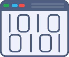 icône de vecteur de langage de programmation