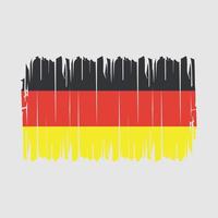 vecteur de brosse drapeau allemagne