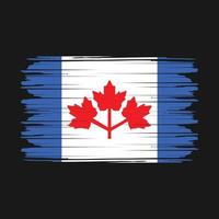 vecteur de drapeau du canada