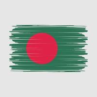 vecteur de drapeau du Bangladesh