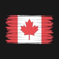 vecteur de drapeau du canada