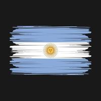 vecteur de drapeau argentin