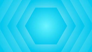 bleu élégant hexagone Contexte vecteur