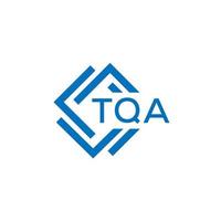 tqa La technologie lettre logo conception sur blanc Contexte. tqa Créatif initiales La technologie lettre logo concept. tqa La technologie lettre conception. vecteur