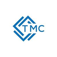 tmc La technologie lettre logo conception sur blanc Contexte. tmc Créatif initiales La technologie lettre logo concept. tmc La technologie lettre conception. vecteur