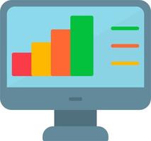 icône de vecteur d'analyse de données