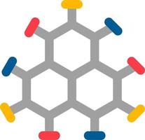 icône de vecteur de molécule