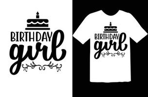 anniversaire svg t chemise conception vecteur