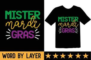 mardi gras svg t chemise conception vecteur