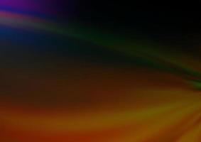 multicolore foncé, motif de flou vectoriel arc-en-ciel.