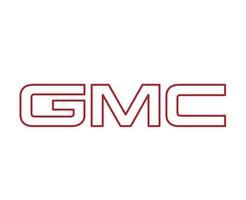 gmc marque logo voiture symbole Nom rouge conception Etats-Unis voiture vecteur illustration