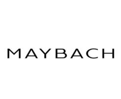 maybach marque logo voiture symbole noir Nom conception allemand voiture vecteur illustration