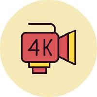 4k vecteur icône