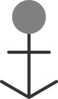 icône de vecteur de crochet