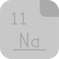 sodium vecteur icône