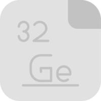 germanium vecteur icône