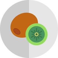 conception d'icône de vecteur de kiwi