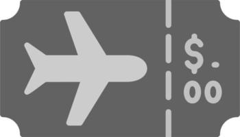 icône de vecteur de billet d'avion