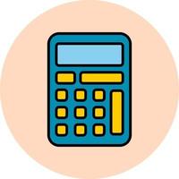 icône de vecteur de calculatrice