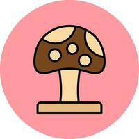 icône de vecteur de champignon
