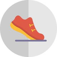 conception d'icône vectorielle de chaussures de dubaï vecteur