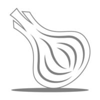 Ail icône logo conception vecteur