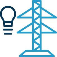 conception d'icône vecteur électricité