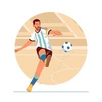 lionel messi Football joueur vecteur