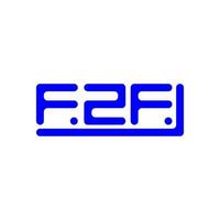 fzf lettre logo Créatif conception avec vecteur graphique, fzf Facile et moderne logo.