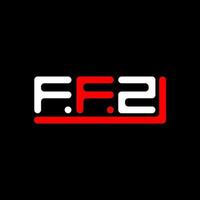 ffz lettre logo Créatif conception avec vecteur graphique, ffz Facile et moderne logo.