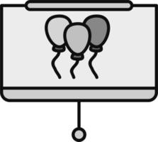 icône de vecteur de présentation