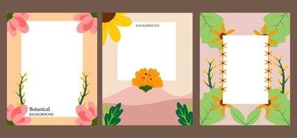 moderne ancien rose modèles. mariage et anniversaire invitations. floral cadres et arrière-plans conception. vecteur illustration.