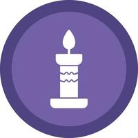 conception d'icône de vecteur de bougies