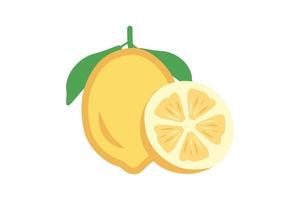 illustration de citron vecteur