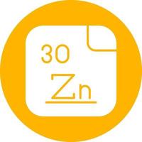 zinc vecteur icône