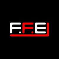 ff lettre logo Créatif conception avec vecteur graphique, ff Facile et moderne logo.