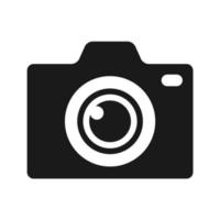 caméra icône vecteur logo modèle
