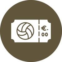 icône de vecteur de volley-ball