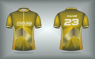 cyclisme Jersey prime vecteur