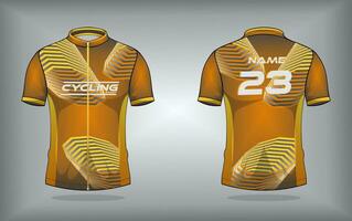 cyclisme Jersey prime vecteur