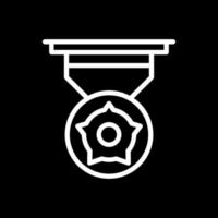 conception d'icône de vecteur de médaille de bronze