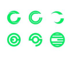 c lettre monogramme industrie La technologie logo conception. vecteur