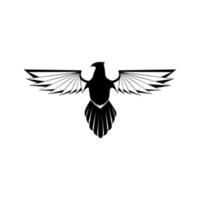 Aigle ailes symbole illustration conception vecteur