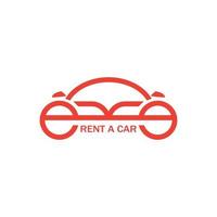 location une voiture logo 1 marque, symbole, conception, graphique, minimaliste.logo vecteur