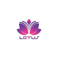 lotus logo une marque, symbole, conception, graphique, minimaliste.logo vecteur