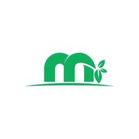 m la graine agriculture logo marque, symbole, conception, graphique, minimaliste.logo vecteur