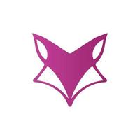 violet Renard logo conception concept Renard icône moderne entreprise, abstrait lettre logo vecteur